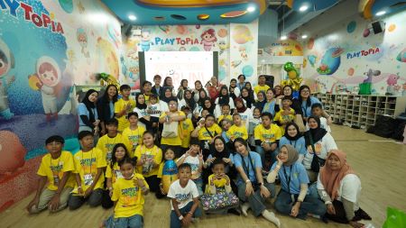 Kolaborasi Pita Kuning & KIBAR LP-182 Beri Dukungan Psikososial kepada Anak-anak Pejuang Kanker 